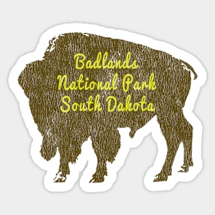 Badlands National Park Sticker